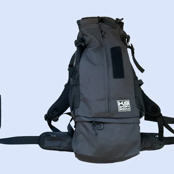 K9 Sport Sack KNAVIGATE Dog Carrier Backpack Size M Black – Excellent